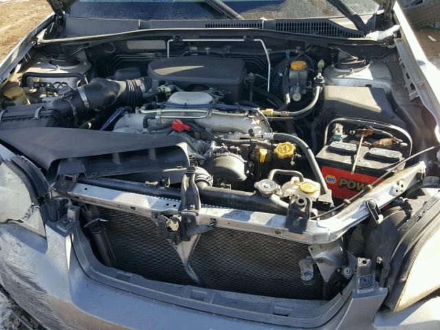 4S4BP61C177316617 - 2007 SUBARU LEGACY OUT SILVER photo 7