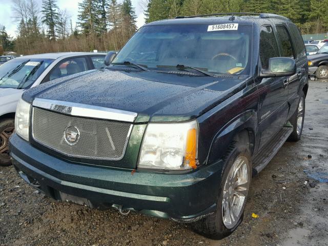 1GYEK63NX3R179264 - 2003 CADILLAC ESCALADE L GREEN photo 2