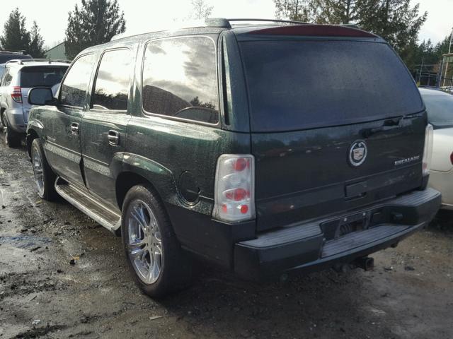1GYEK63NX3R179264 - 2003 CADILLAC ESCALADE L GREEN photo 3