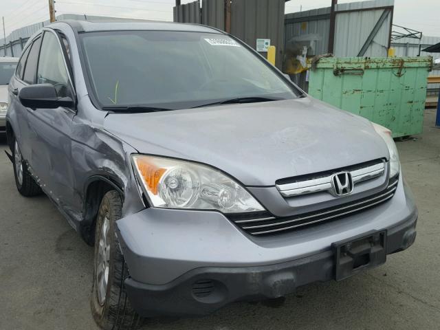 JHLRE48557C019557 - 2007 HONDA CR-V EX SILVER photo 1