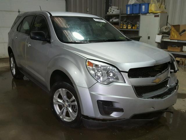 1GNFLEEK7FZ137148 - 2015 CHEVROLET EQUINOX LS SILVER photo 1