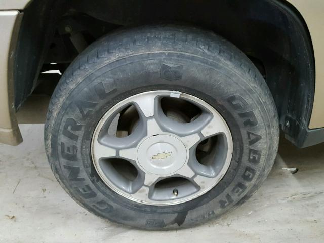 1GNDS13S262330466 - 2006 CHEVROLET TRAILBLAZE GOLD photo 9