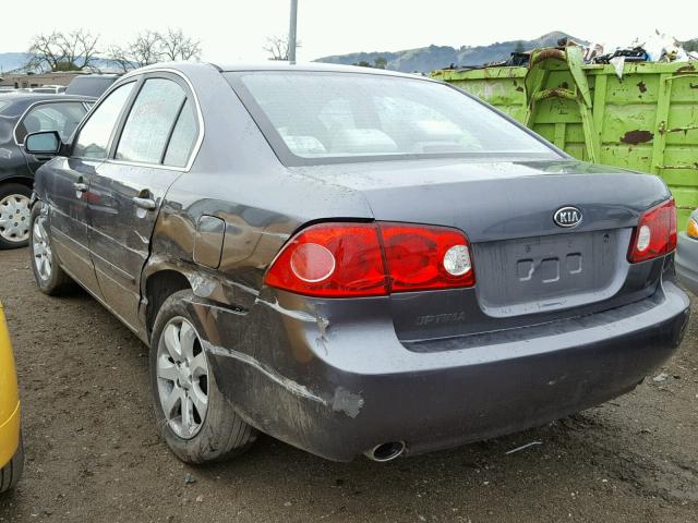 KNAGE124275135657 - 2007 KIA OPTIMA LX CHARCOAL photo 3