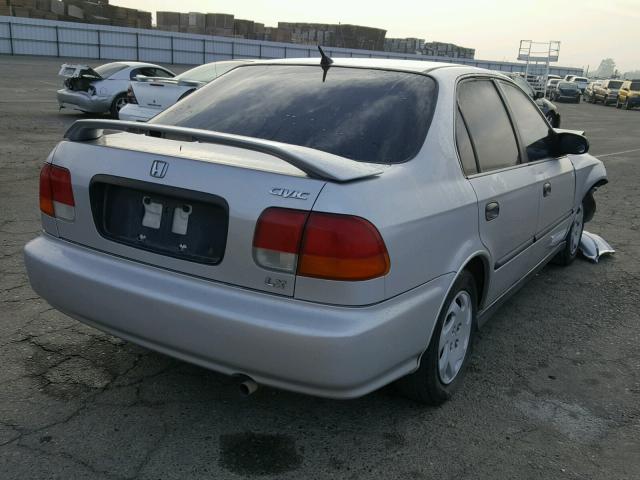 2HGEJ6672VH517976 - 1997 HONDA CIVIC LX SILVER photo 4