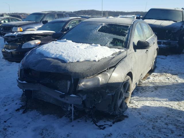 1G1PE5SB9F7100344 - 2015 CHEVROLET CRUZE LT BLACK photo 2