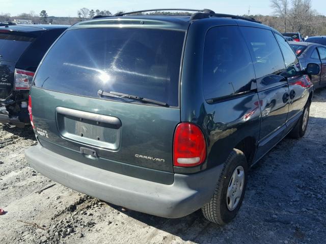 2B4FP25B2YR823958 - 2000 DODGE CARAVAN GREEN photo 4