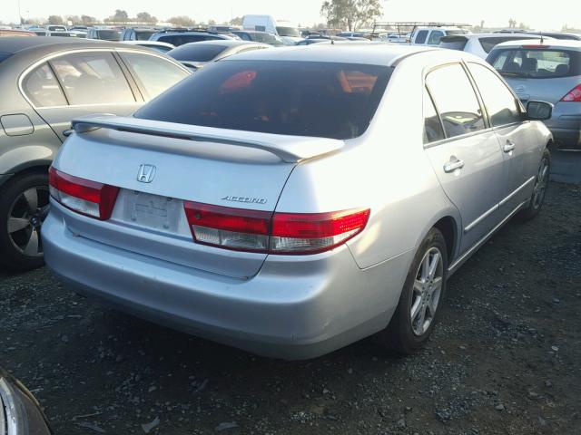 1HGCM66523A018569 - 2003 HONDA ACCORD EX SILVER photo 4