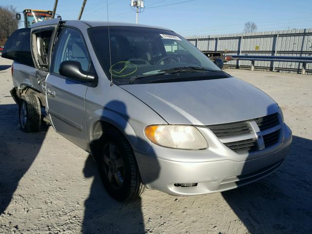 1D4GP45R86B619132 - 2006 DODGE CARAVAN SX SILVER photo 1