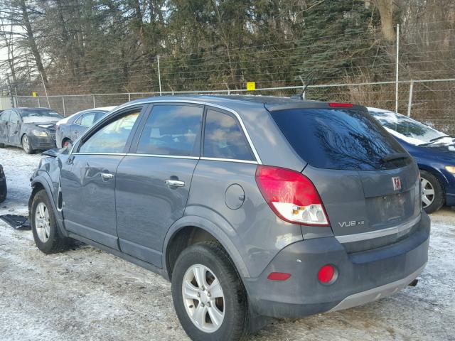 3GSCL33P48S669119 - 2008 SATURN VUE XE GRAY photo 3