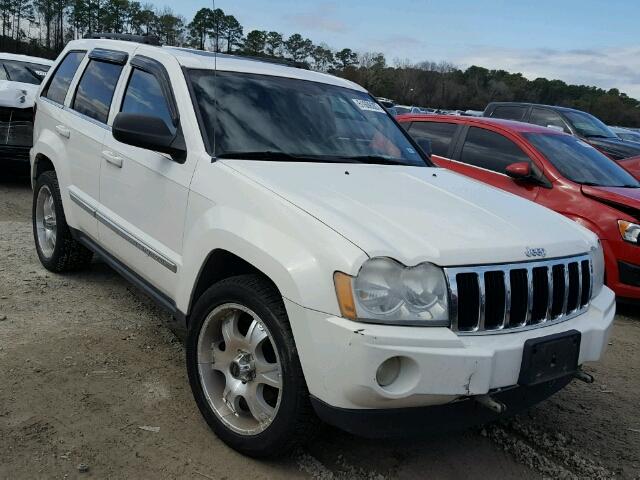 1J8HR58N85C551796 - 2005 JEEP GRAND CHER WHITE photo 1