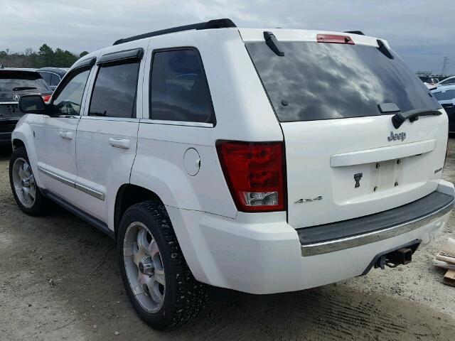 1J8HR58N85C551796 - 2005 JEEP GRAND CHER WHITE photo 3