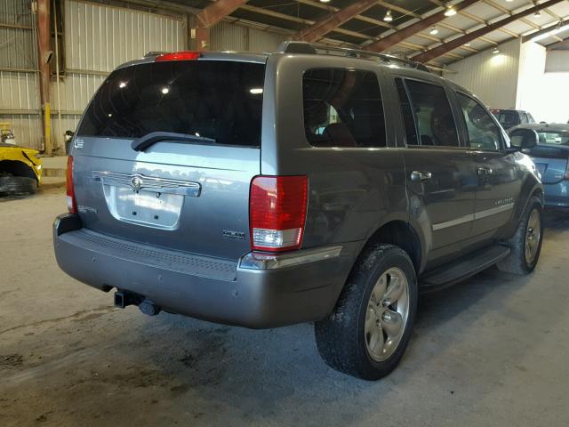 1A8HX58267F506854 - 2007 CHRYSLER ASPEN LIMI GRAY photo 4