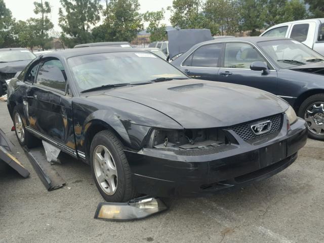 1FAFP4043YF309511 - 2000 FORD MUSTANG BLACK photo 1