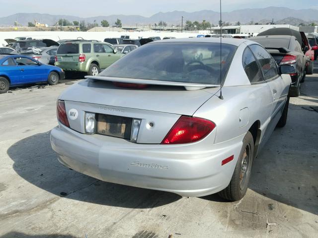 1G2JB12F637230616 - 2003 PONTIAC SUNFIRE SILVER photo 4