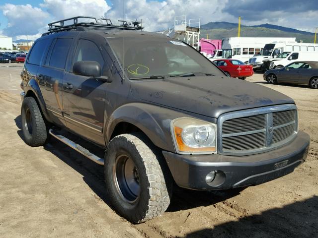 1D4HB58D34F216285 - 2004 DODGE DURANGO LI GRAY photo 1