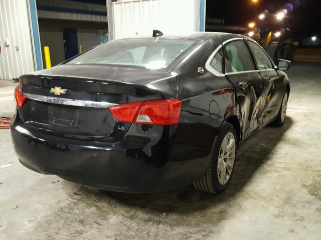 2G11Z5SL2F9216793 - 2015 CHEVROLET IMPALA LS BLACK photo 4