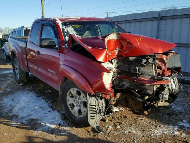 5TEUU42N39Z629366 - 2009 TOYOTA TACOMA ACC RED photo 1