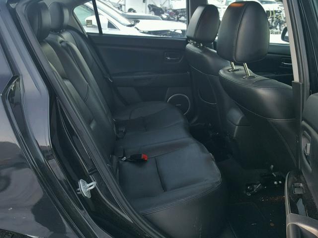 JM1BK324381148556 - 2008 MAZDA 3 S BLACK photo 6