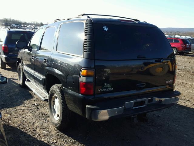 1GKEK13T86J109518 - 2006 GMC YUKON BLACK photo 3