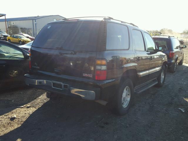 1GKEK13T86J109518 - 2006 GMC YUKON BLACK photo 4