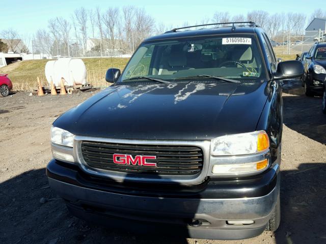 1GKEK13T86J109518 - 2006 GMC YUKON BLACK photo 9