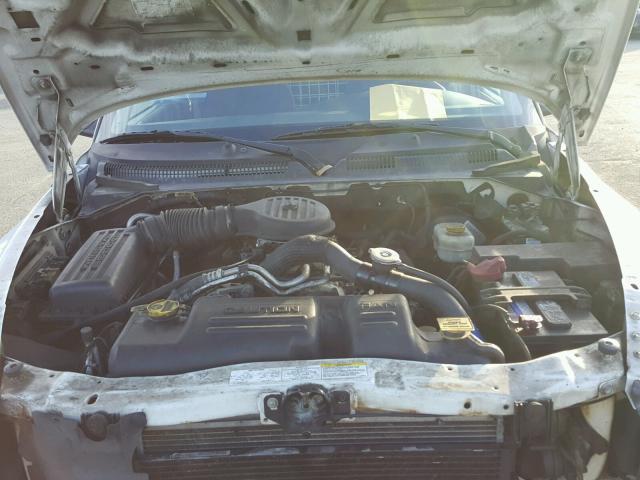 1D4HS48ZX3F595788 - 2003 DODGE DURANGO SL WHITE photo 7