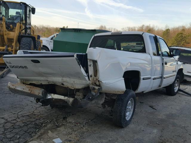 3B7HC13YXXM563064 - 1999 DODGE RAM 1500 WHITE photo 4