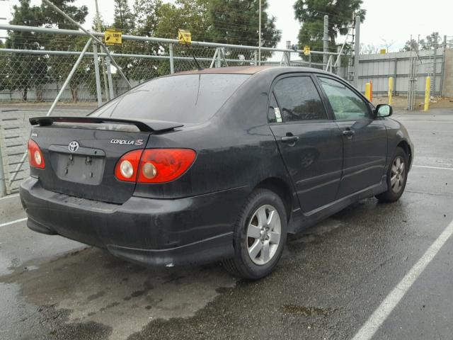 1NXBR32E26Z586657 - 2006 TOYOTA COROLLA CE BLACK photo 4