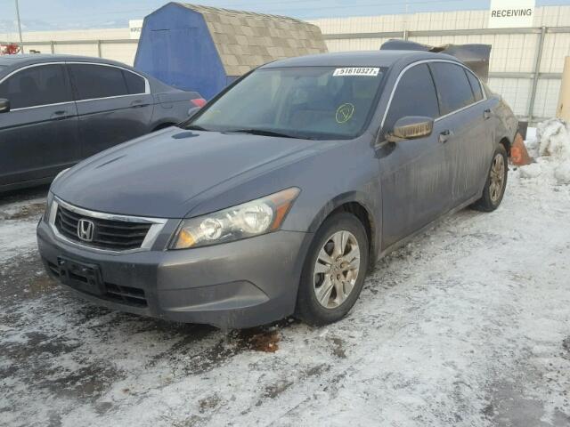 1HGCP2F46AA026419 - 2010 HONDA ACCORD LXP GRAY photo 2