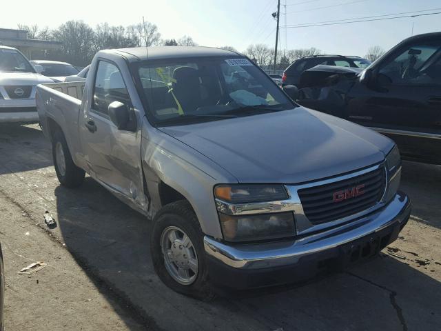 1GTCS148468209362 - 2006 GMC CANYON SILVER photo 1