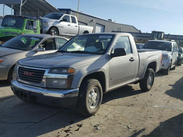 1GTCS148468209362 - 2006 GMC CANYON SILVER photo 2