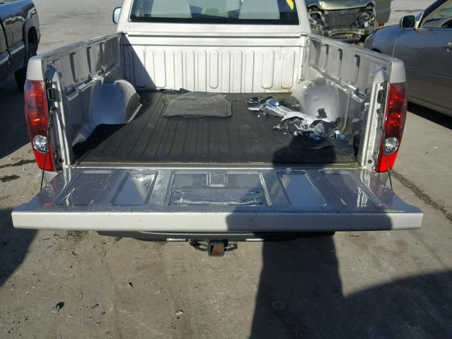 1GTCS148468209362 - 2006 GMC CANYON SILVER photo 6