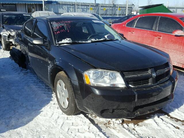 1B3CC4FB5AN234807 - 2010 DODGE AVENGER SX BLACK photo 1