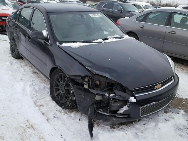 2G1WT58K079390952 - 2007 CHEVROLET IMPALA LT BLACK photo 1