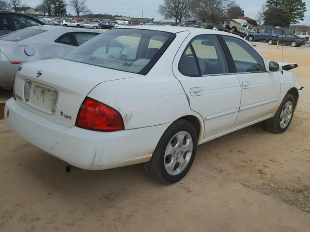 3N1CB51D84L846636 - 2004 NISSAN SENTRA 1.8 WHITE photo 4