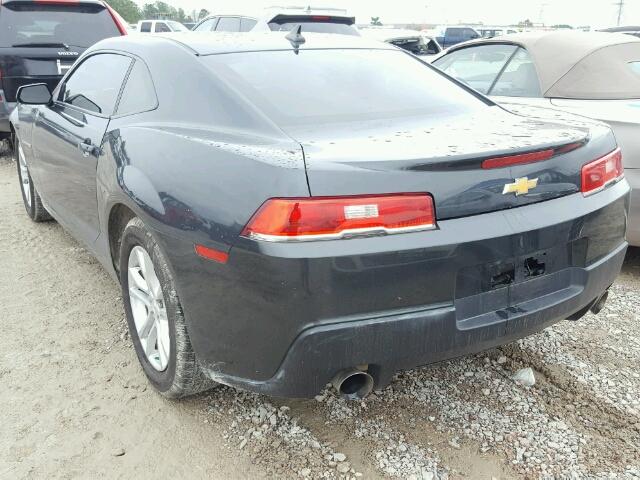 2G1FB1E32F9151121 - 2015 CHEVROLET CAMARO LS GRAY photo 3