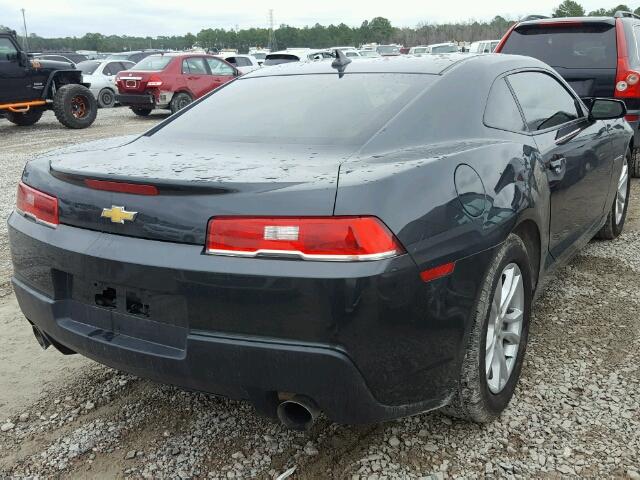 2G1FB1E32F9151121 - 2015 CHEVROLET CAMARO LS GRAY photo 4