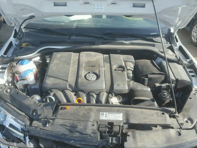 3VWDZ7AJ4BM386152 - 2011 VOLKSWAGEN JETTA SE WHITE photo 7