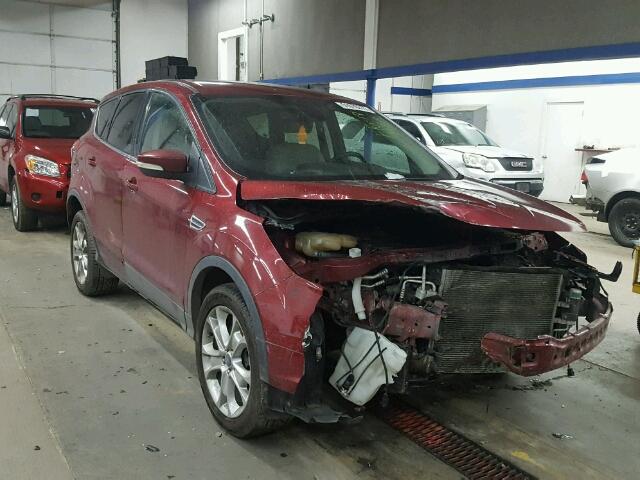 1FMCU9H94DUA48538 - 2013 FORD ESCAPE SEL MAROON photo 1