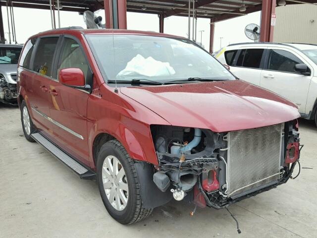 2C4RC1BG8DR786334 - 2013 CHRYSLER TOWN & COU RED photo 1