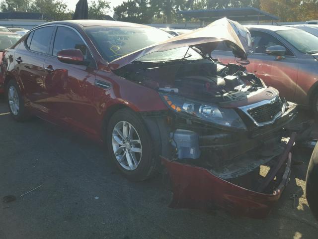 5XXGM4A71DG132842 - 2013 KIA OPTIMA LX RED photo 1