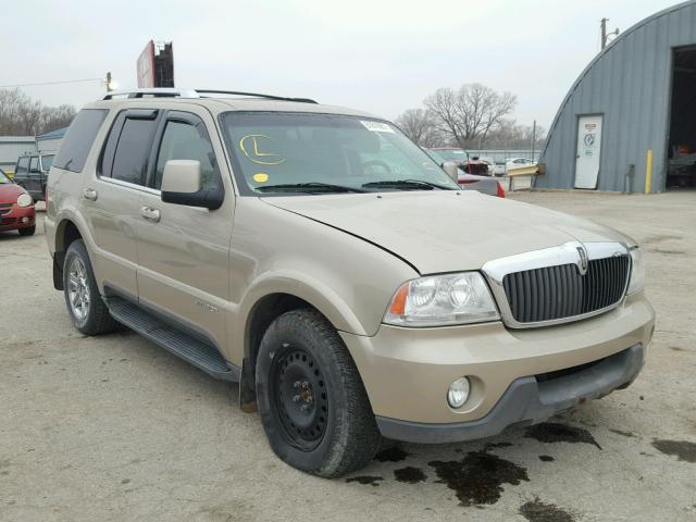 5LMEU88H44ZJ38590 - 2004 LINCOLN AVIATOR SILVER photo 1