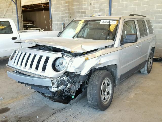 1J4NT1GB2BD249075 - 2011 JEEP PATRIOT SP SILVER photo 2