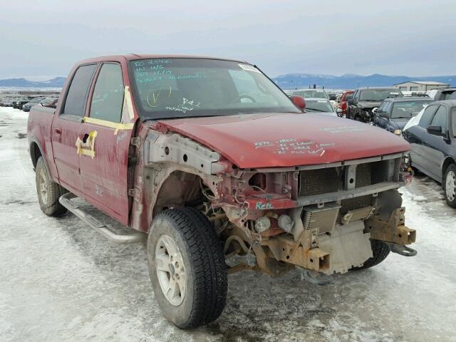 1FTRW08L12KA20169 - 2002 FORD F150 SUPER RED photo 1