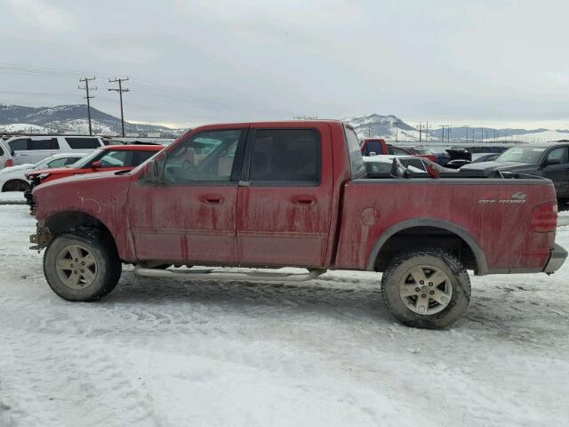 1FTRW08L12KA20169 - 2002 FORD F150 SUPER RED photo 9