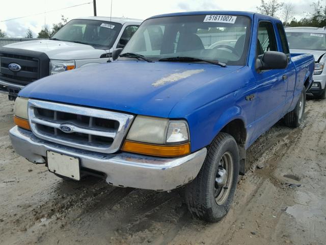 1FTYR14V8XPA51994 - 1999 FORD RANGER SUP BLUE photo 2