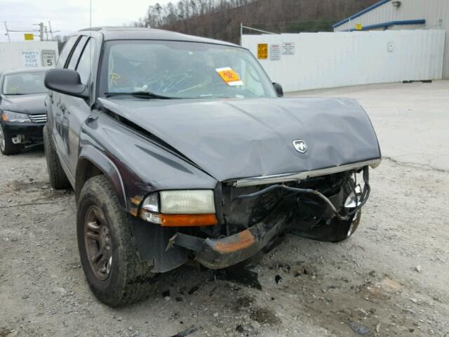 1B4HS48N82F171273 - 2002 DODGE DURANGO SL SILVER photo 9