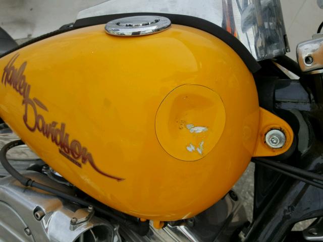 1HD4CAM1XYK150147 - 2000 HARLEY-DAVIDSON XL883 YELLOW photo 9