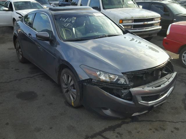 1HGCS12849A022060 - 2009 HONDA ACCORD EXL GRAY photo 1