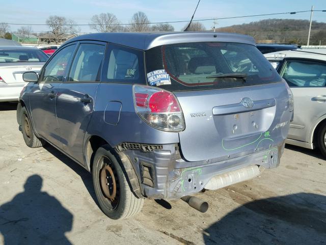 2T1KR32E37C660168 - 2007 TOYOTA COROLLA MA BLUE photo 3